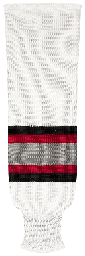 Kobe League Knit Buffalo Home Hockey Socks - 9836H