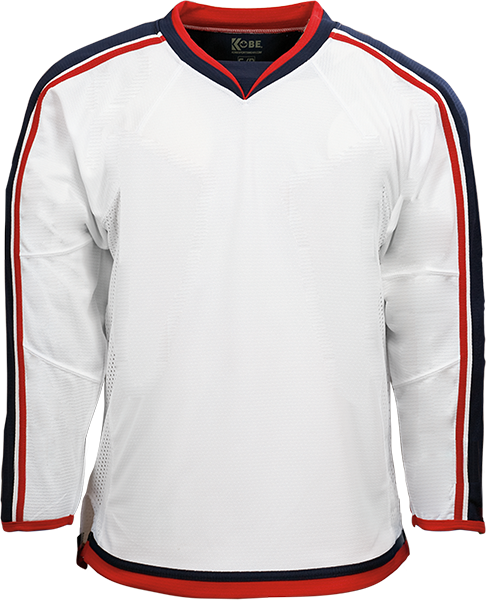 Kobe K3G Pro-Style Columbus Home Hockey Jersey - K3G47H