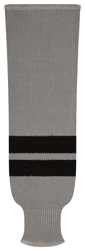 Kobe League Knit Los Angeles Grey Hockey Socks - 9816R