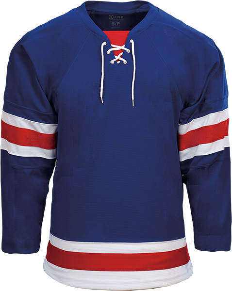 Kobe K3G Pro-Style New York Away Hockey Jersey - K3G18A