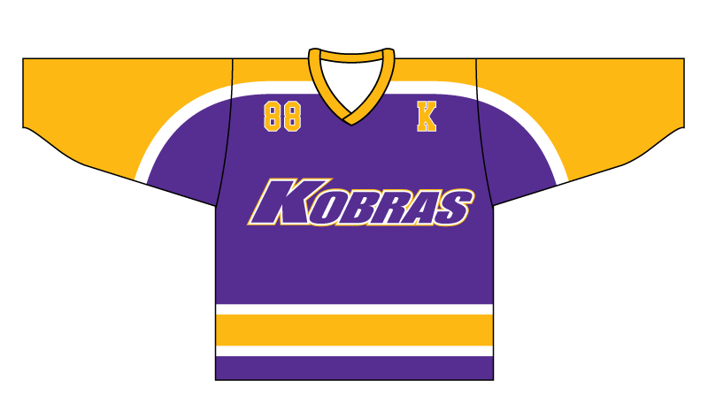 Kobe Custom Sublimated Hockey Jersey Design HKY128 - HKY128