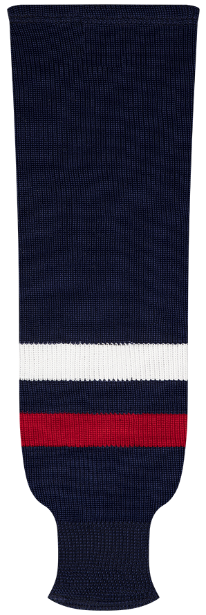 Kobe League Knit Team Usa Away Hockey Socks - 98USA