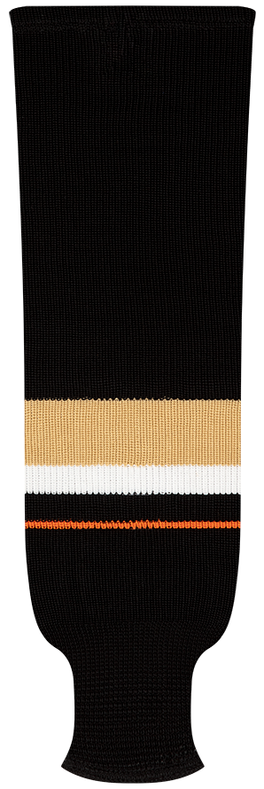 Kobe League Knit Anaheim Away Hockey Socks - 9813A