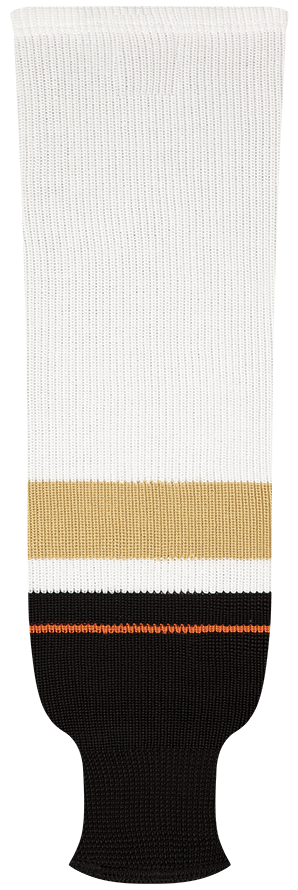 Kobe League Knit Anaheim Home Hockey Socks - 9813H