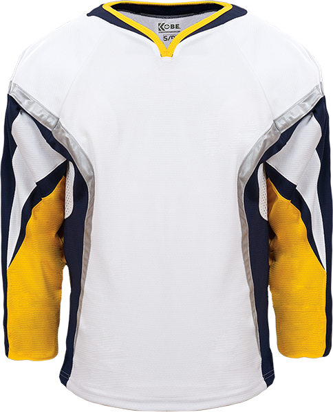 Kobe K3G Pro-Style Buffalo Home Hockey Jersey - K3G02H