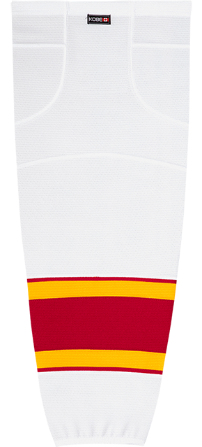 Kobe K3G Pro Calgary 2021 White Hockey Socks - K3GS48W