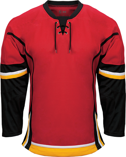 Kobe K3G Pro-Style Calgary Away Hockey Jersey - K3G48A