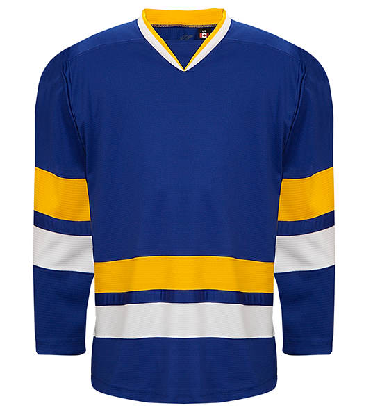 Kobe K3G Pro-Style Charlestown Blue Hockey Jersey - K3G07A
