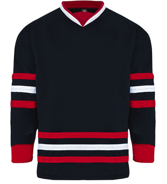Kobe K3G Pro-Style Chicago Black Hockey Jersey - K3G06R