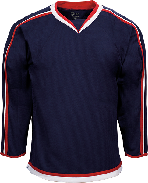 Kobe K3G Pro-Style Columbus Away Hockey Jersey - K3G47A
