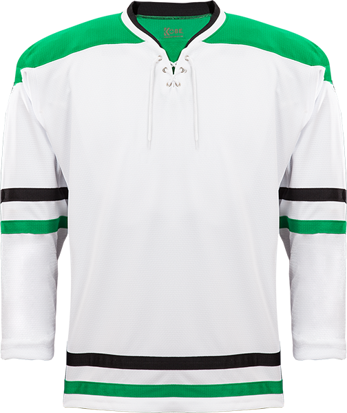 Kobe K3G Pro-Style Dallas White Hockey Jersey - K3G49W