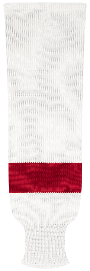 Kobe League Knit Detroit Home Hockey Socks - 9800H