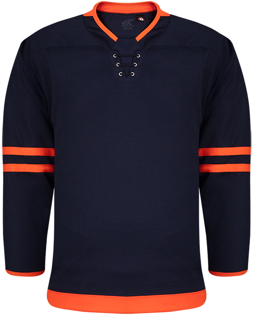 Kobe K3G Pro-Style Edmonton 3rd Navy Hockey Jersey - K3G11R