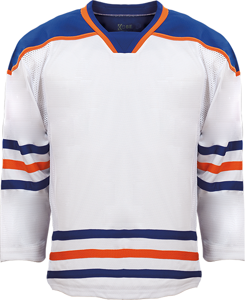 Kobe K3G Pro-Style Edmonton Home Hockey Jersey - K3G11H