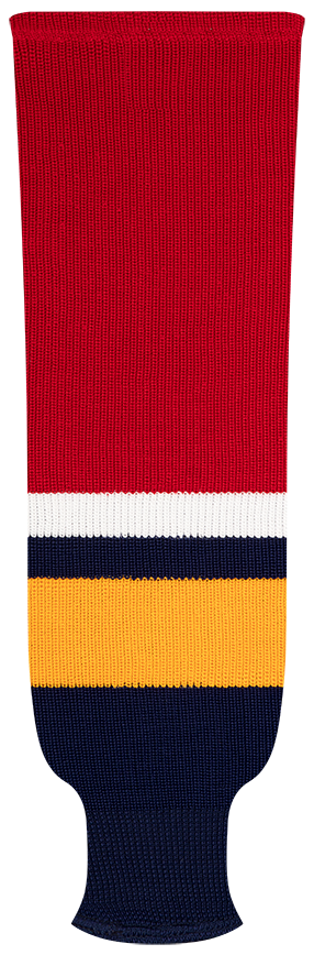 Kobe League Knit Florida Away Hockey Socks - 9828A