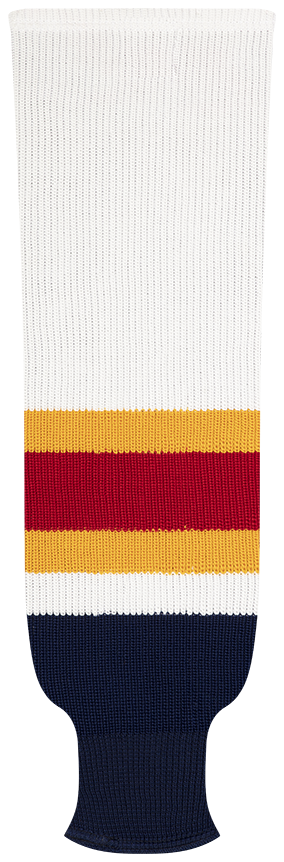 Kobe League Knit Florida Home Hockey Socks - 9828H