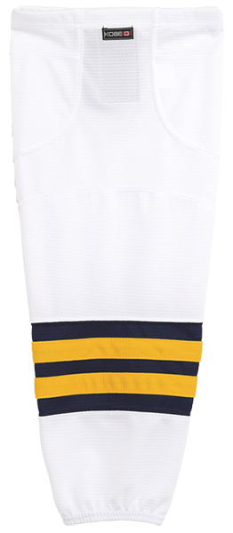 Kobe K3G Pro Michigan White Hockey Socks - K3GS19H