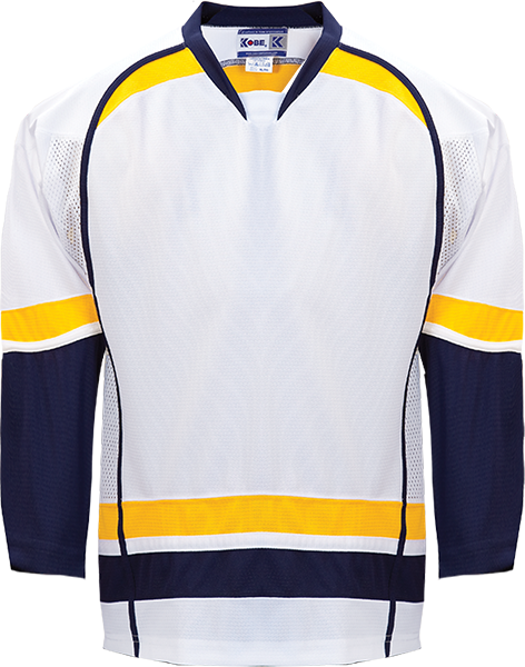 Kobe K3G Pro-Style Nashville Home Hockey Jersey - K3G43W