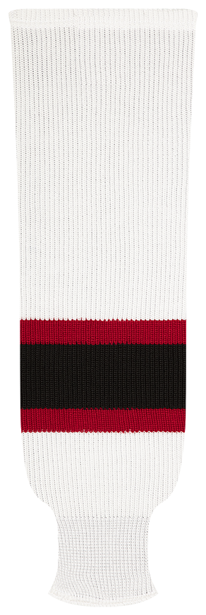 Kobe League Knit New Jersey Home Hockey Socks - 9823H