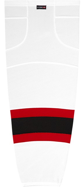 Kobe K3G Pro Ottawa 2021 Home White Hockey Socks - K3GS72H