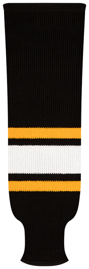 Kobe League Knit Pittsburgh Away Hockey Socks - 9826A
