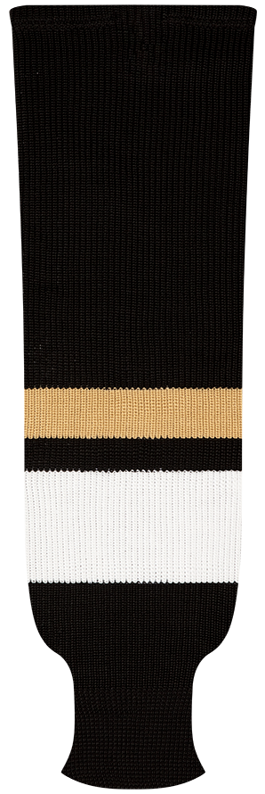 Kobe League Knit Pittsburgh Away Hockey Socks - 9866A