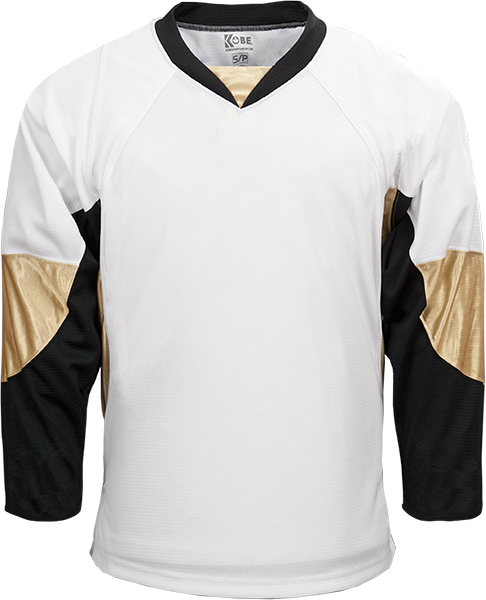 Kobe K3G Pro-Style Pittsburgh Home Hockey Jersey - K3G66H