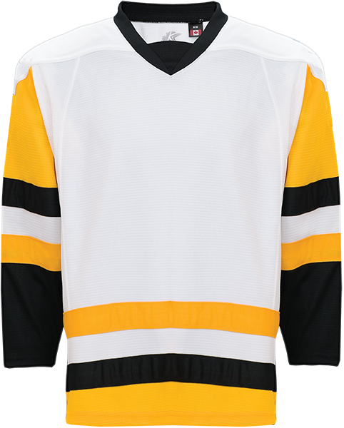 Kobe K3G Pro-Style Pittsburgh White Hockey Jersey - K3G87H