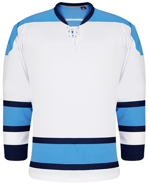 Kobe K3G Pro-Style Pittsburgh Winter Classic White Hockey Jersey - K3G87W