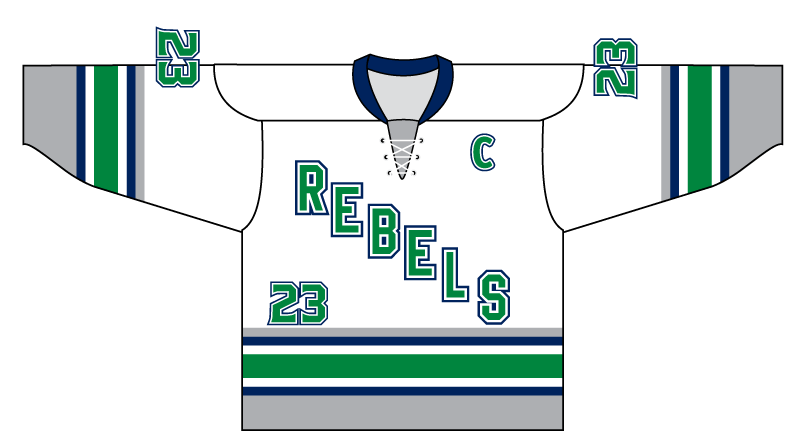 Kobe Custom Sublimated Hockey Jersey Design HKY029 - HKY029
