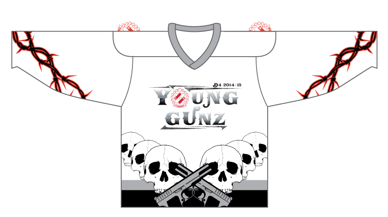 Kobe Custom Sublimated Hockey Jersey Design HKY059 - HKY059