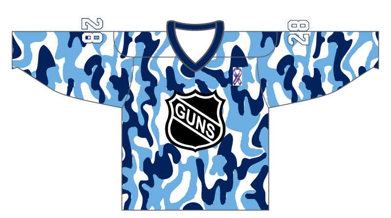 Kobe Custom Sublimated Hockey Jersey Design HKY138 - HKY138
