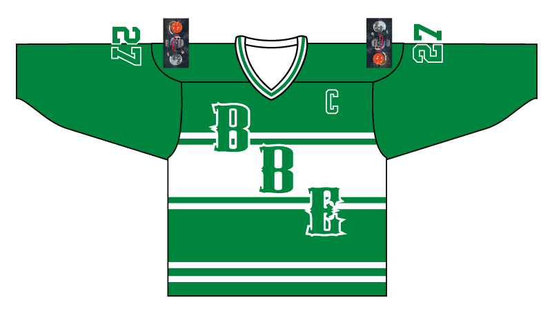 Kobe Custom Sublimated Hockey Jersey Design HKY211 - HKY211