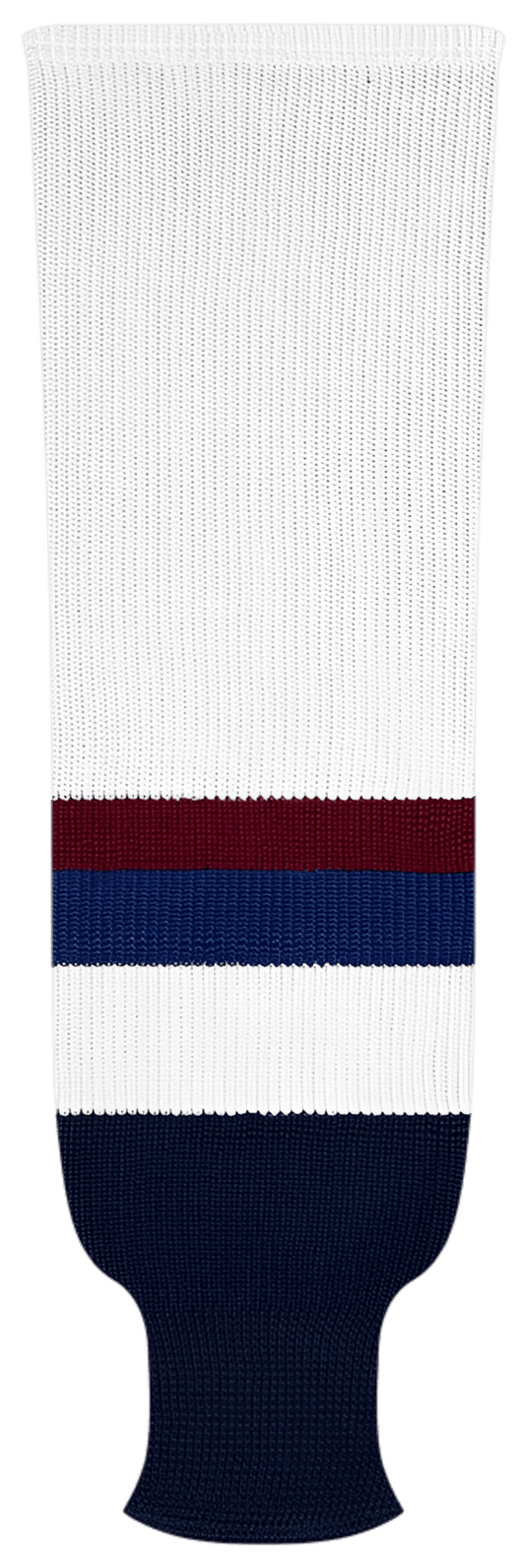 Kobe League Knit Vancouver Home Hockey Socks - 9838H