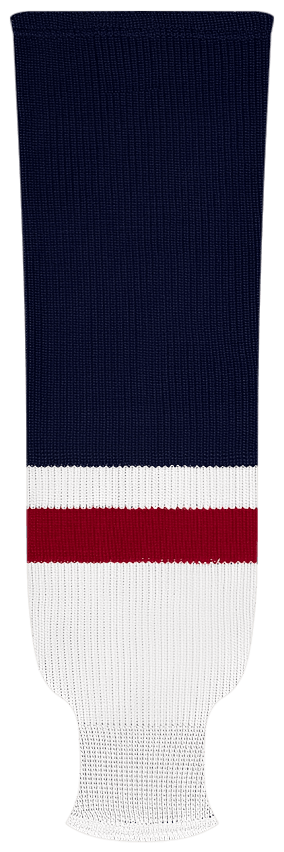 Kobe League Knit Washington White Hockey Socks - 9830H