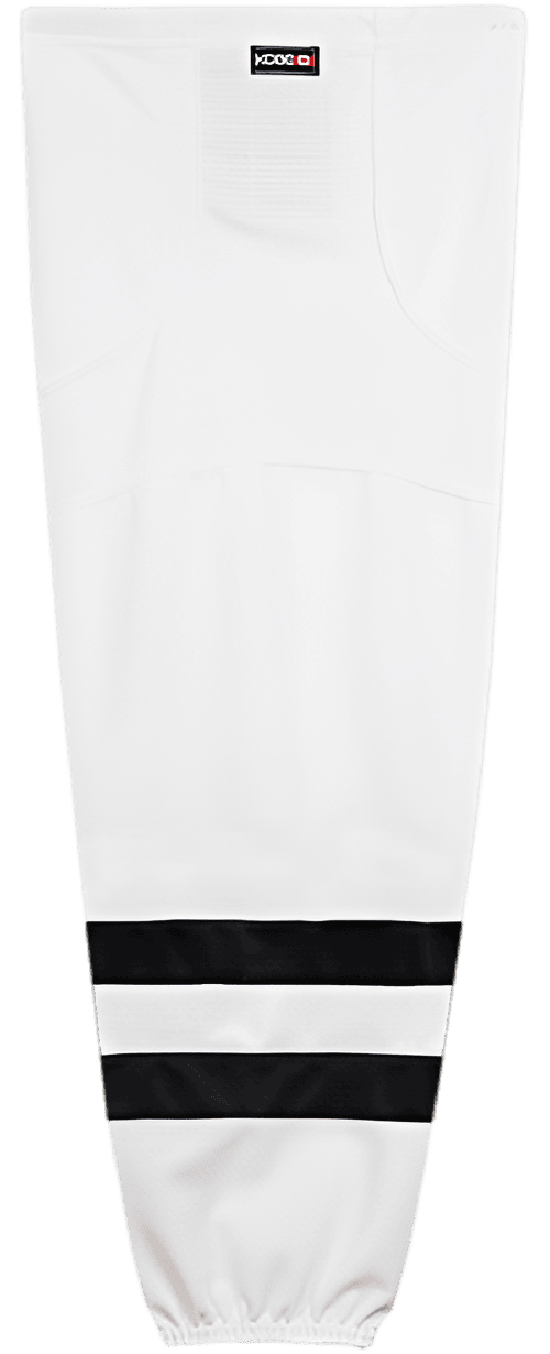 Kobe K3G Pro White & Black Hockey Socks - K3GS01H