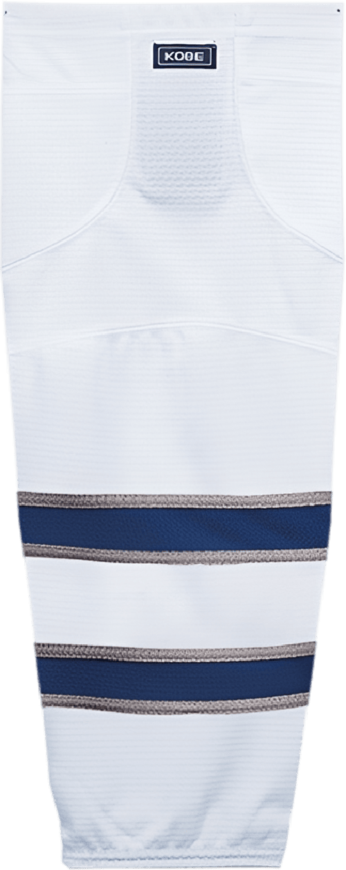 Kobe K3G Pro Winnipeg White Hockey Socks - K3GS03H